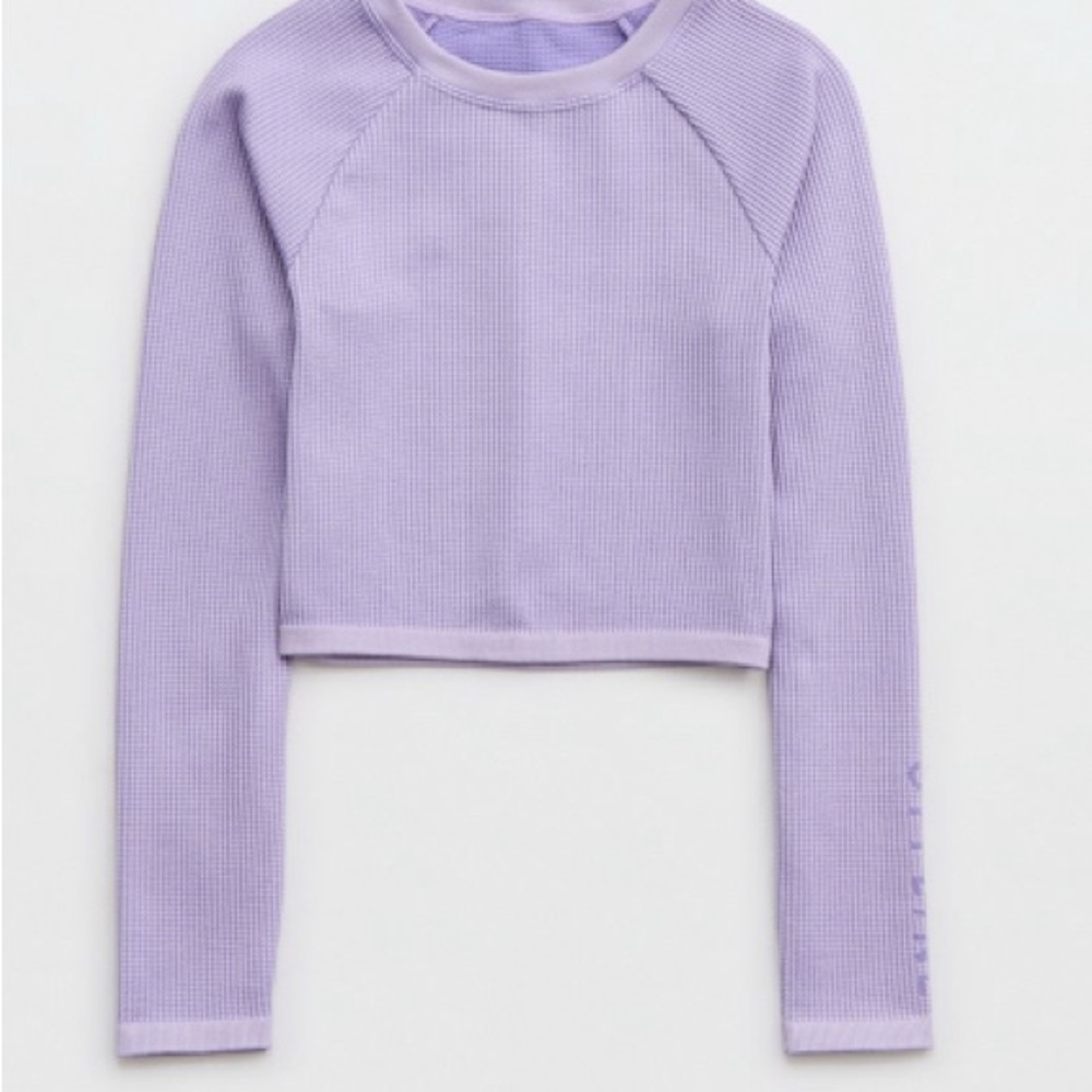 Offline Aerie Seamless Waffle Long Sleeve *Size M